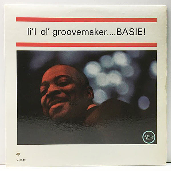 レコードメイン画像：良好!! MONO 米オリジナル COUNT BASIE Li'l Ol' Groovemaker... Basie! ('63 Verve) 全編QUINCY JONESの作・編曲で贈るリッチな共演盤