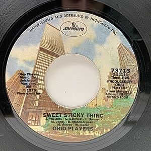 レコード画像：OHIO PLAYERS / Sweet Sticky Thing / Alone