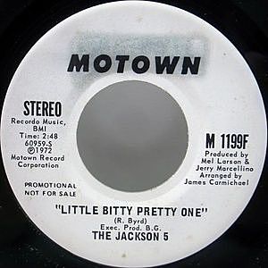 レコード画像：JACKSON 5 / Little Bitty Pretty One