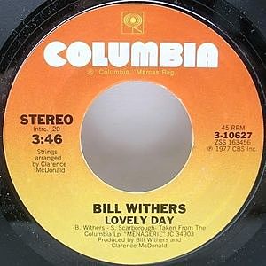 レコード画像：BILL WITHERS / Lovely Day