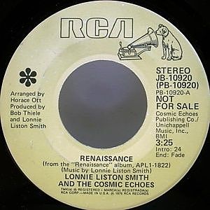 レコード画像：LONNIE LISTON SMITH / Renaissance / Space Lady