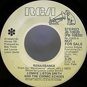 レコード画像：LONNIE LISTON SMITH / Renaissance / Space Lady