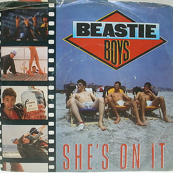 レコードメイン画像：7インチ プロモ P.S付き USオリジナル BEASTIE BOYS She's On It ('85 Def Jam) ビースティ・ボーイズ 45RPM