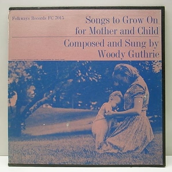 レコードメイン画像：10インチ 美盤 MONO USオリジナル WOODY GUTHRIE Songs To Grow On For Mother ('53 Folkways) フォーク 珍盤