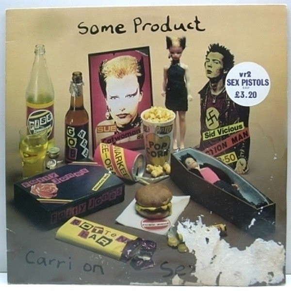 レコードメイン画像：美盤!! UKオリジ SEX PISTOLS Some Product Carri On / Virgin