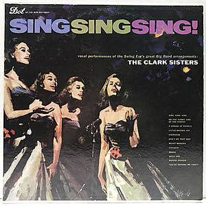 レコード画像：CLARK SISTERS / Sing Sing Sing!