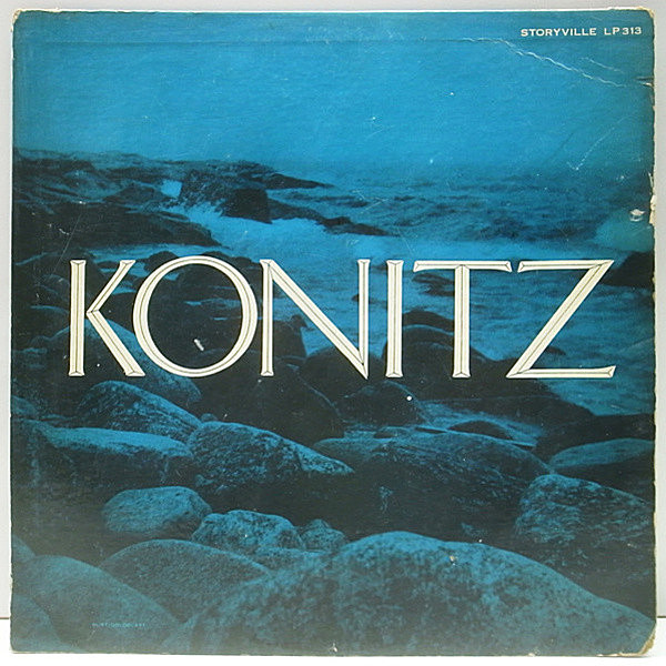 レコードメイン画像：10 FLAT 額縁 オリジナル LEE KONITZ Quartet ('54 Storyville) Ronnie Ball, Peter Ind, Jeff Morton | BURT GOLDBLATT ジャケ