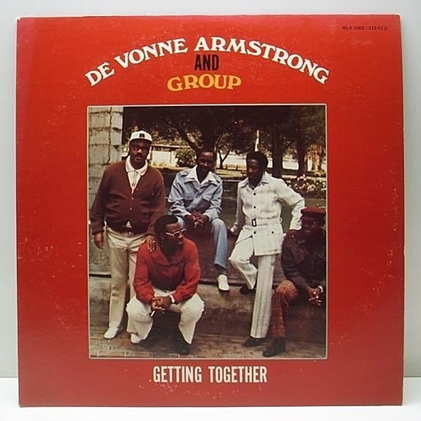 レコードメイン画像：レア 美品 オリジナル DE VONNE ARMSTRONG AND GROUP Getting Together ('73 M.L.E.) PRIVATE マイナー Let's Stay Together カヴァー