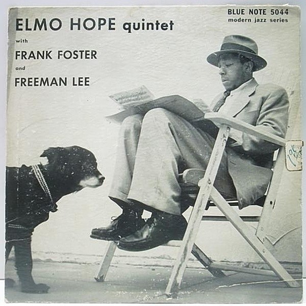レコードメイン画像：激レア 10インチ LEX 額縁 FLAT 完全オリジナル ELMO HOPE QUINTET (Blue Note BLP 5044) Frank Foster, Freeman Lee, Art Blakey