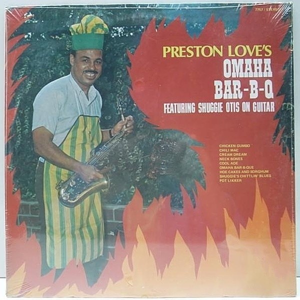 レコードメイン画像：レア SEALED 未開封 USオリジナル PRESTON LOVE / SHUGGIE OTIS Preston Love's Omaha Bar-B-Q ('70 United) レアグルーヴ