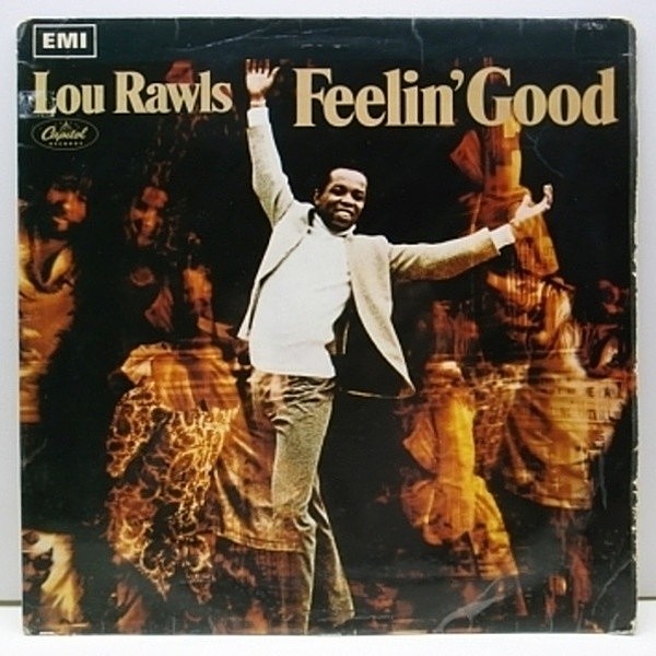 レコードメイン画像：LETTER収録!! UKオリジ LOU RAWLS feelin good / 初回レインボー