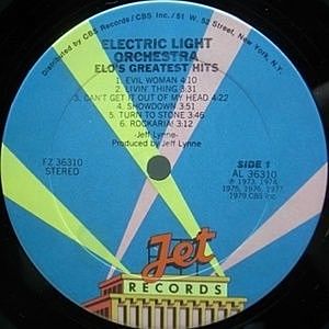 E.L.O グレイテスト・ヒッツ (LPレコード) Electric Light Orchestra – ELO's Greatest Hits – Vinyl