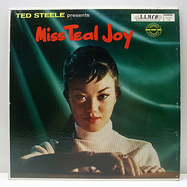 レコードメイン画像：美再生!! US初期 深溝 STEREO TEAL JOY Ted Steele Presents Miss Teal Joy (AAMCO) 枯葉 収録／テッド・スティール