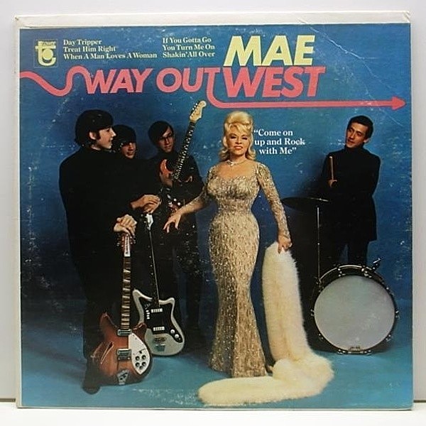 レコードメイン画像：ほぼ美盤 MONO USオリジナル MAE WEST Way Out West ('66 Tower) インサート付き BEATLES／BOB DYLAN カヴァー集