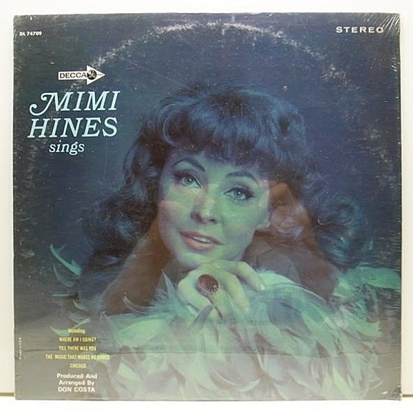 レコードメイン画像：SEALED 未開封 STEREO USオリジナル MIMI HINES Sings ('66 Decca) DON COSTA プロデュース／ミミ・ハインズ