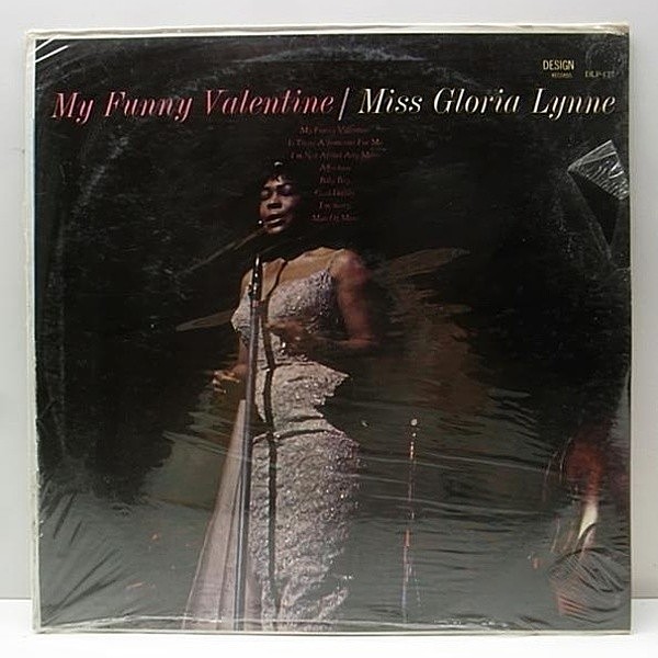 レコードメイン画像：SEALED 未開封 MONO USオリジナル GLORIA LYNNE My Funny Valentine ('62 Design) グロリア・リン