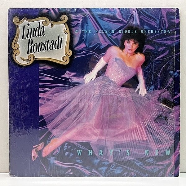 レコードメイン画像：シュリンク美品!!【CRC, Club Edition】USオリジナル LINDA RONSTADT What's New (E1-60260) 珍しいColumbiaプレス！高音質 Audiophile