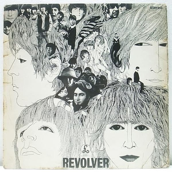 レコードメイン画像：レア!! マト1/1 UK Y&B オリジナル THE BEATLES Revolver ('66 Parlophone) STEREO LP [2/GL : 2/L] TAXコード=KT