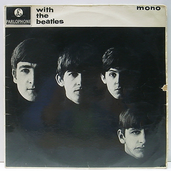 レコードメイン画像：レア!! マト1N/1N (英) UK Y&B MONO オリジナル THE BEATLES With The ～ ('63 Parlophone) モノラル PLAY良好!!