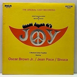 レコード画像：OSCAR BROWN JR. / JEAN PACE / SIVUCA / Joy