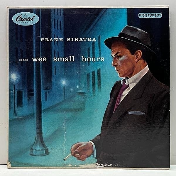 レコードメイン画像：美盤!! MONO US初期プレス FRANK SINATRA In The Wee Small Hours (Capitol W-581) フランク・シナトラ屈指の名盤 米モノラル