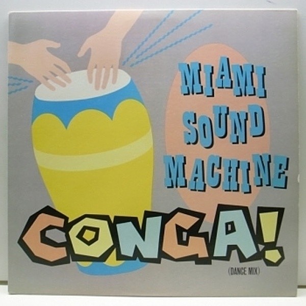 レコードメイン画像：12 美品 オリジナル MIAMI SOUND MACHINE / CONGA (dance mix)