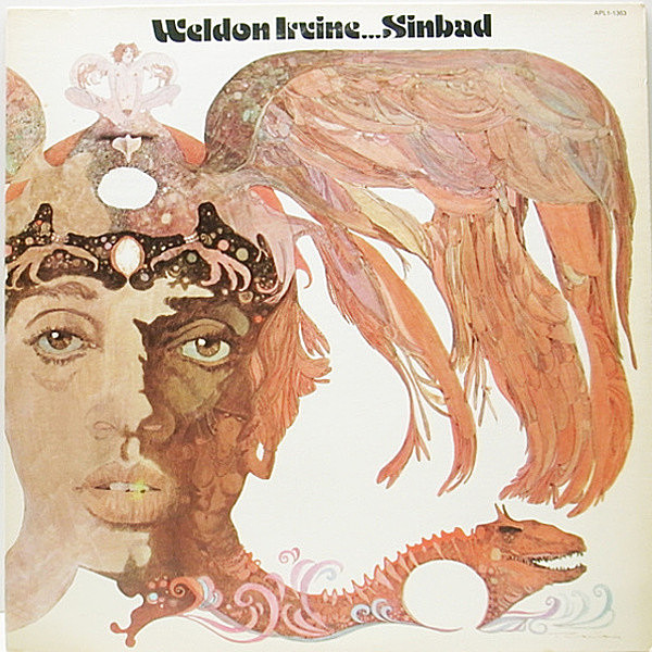 レコードメイン画像：レアな極上美品!! USオリジナル WELDON IRVINE Sinbad ('76 RCA) I Love You, What's Goin' On? メロウ・グルーヴ