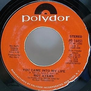 レコード画像：ROY AYERS / You Came In To My Life / Freaky Deaky