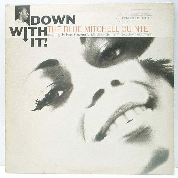 レコードメイン画像：MONO 1st. NEWYORK USオリジナル BLUE MITCHELL Down With It (Blue Note BLP 4214) VANGELDER刻印 耳(Ear)あり PLAY良好！！