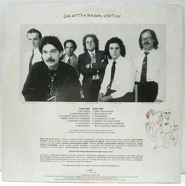 CAPTAIN BEEFHEART / Doc At The Radar Station (LP) / Virgin