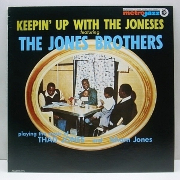 レコードメイン画像：58' 録音 JONES BROTHERS Keepin Up THAD JONES / 78' 国内 LP