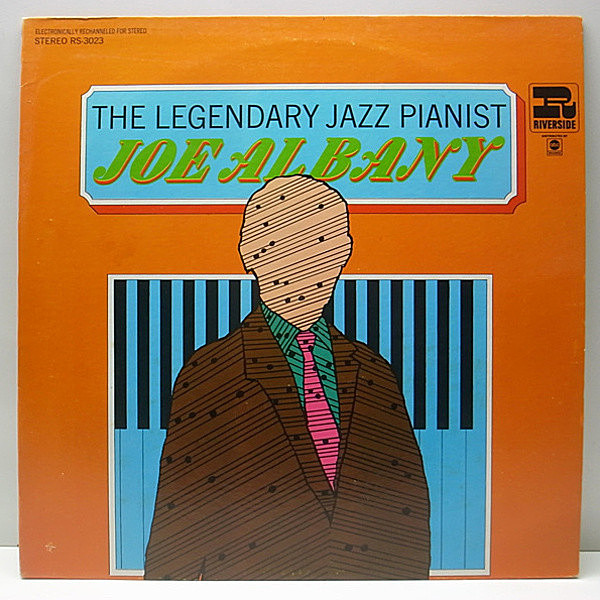 レコードメイン画像：スタンダード集!! 美盤 JOE ALBANY The Legendary Jazz Pianist ('68 Riverside) Warne Marsh, Bob Whitlock