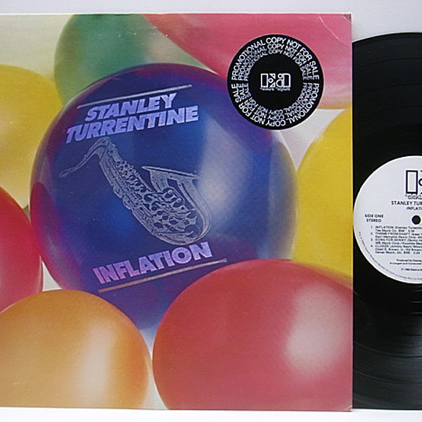 レコードメイン画像：美品!! プロモ USオリジナル STANLEY TURPENTINE Inflation ('80 elektra) OHIO PLAYERS／Sweet Sticky Thing カヴァー収録