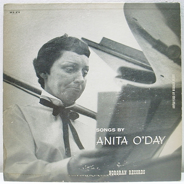 レコードメイン画像：良品!! 10インチ FLAT Norgran オリジナル ANITA O'DAY Songs By Anita O'Day アニタ・オデイ 激レア