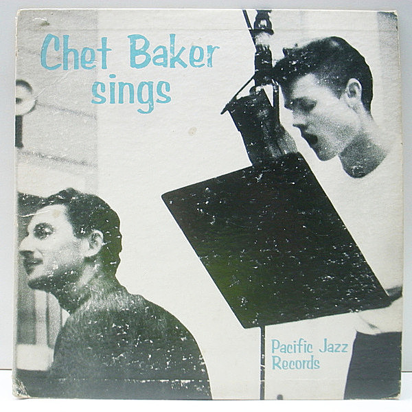 レコードメイン画像：激レア 10'' 原盤 FLAT オリジナル CHET BAKER Sings ('54 Pacific Jazz) 初のヴォーカル・アルバム Russ Freeman, Carson Smith, Bob Neel
