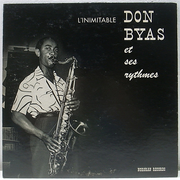 レコードメイン画像：レア 10 原盤 FLAT オリジナル DON BYAS L'inimitable Don Byas Et Ses Rythmes ('53 Norgran) 黄大TP 深溝 MONO 良品!!