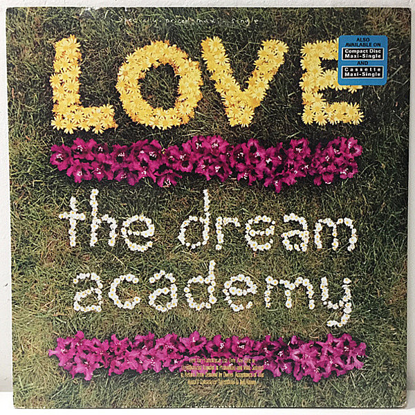レコードメイン画像：美品 12 オリジナル DREAM ACADEMY Love ('90 Reprise) JOHN LENNONの名曲「LOVE」カヴァー RMX 7Ver. 収録