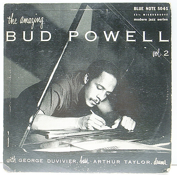 レコードメイン画像：激レア 10'' LEXINGTON 額縁 FLAT 完全オリジナル BUD POWELL The Amazing Volume 2 (Blue Note BLP 5041) George Duvivier, Arthur Taylor