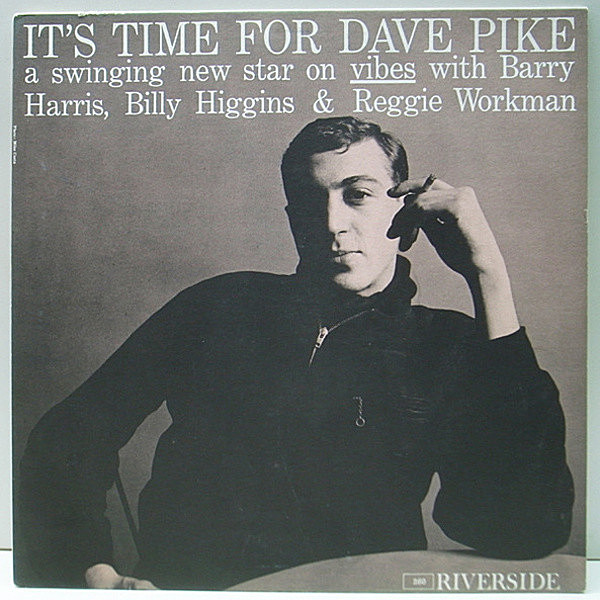 レコードメイン画像：美品!音抜群! MONO 青大 深溝 USオリジナル DAVE PIKE It's Time For (Riverside RLP 360) BARRY HARRISトリオとの初リーダー作品