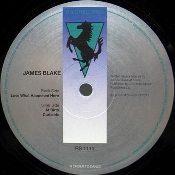 レコードメイン画像：12'' JAMES BLAKE Love What Happened Here / R&S Records