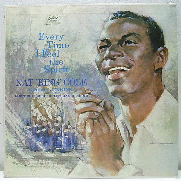 レコードメイン画像：美盤!! 深溝 MONO オリジナル NAT KING COLE Every Time I Feel The Spirit ('60 Capitol) モノラル