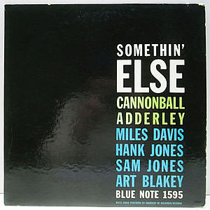 レコード画像：CANNONBALL ADDERLEY / Somethin' Else