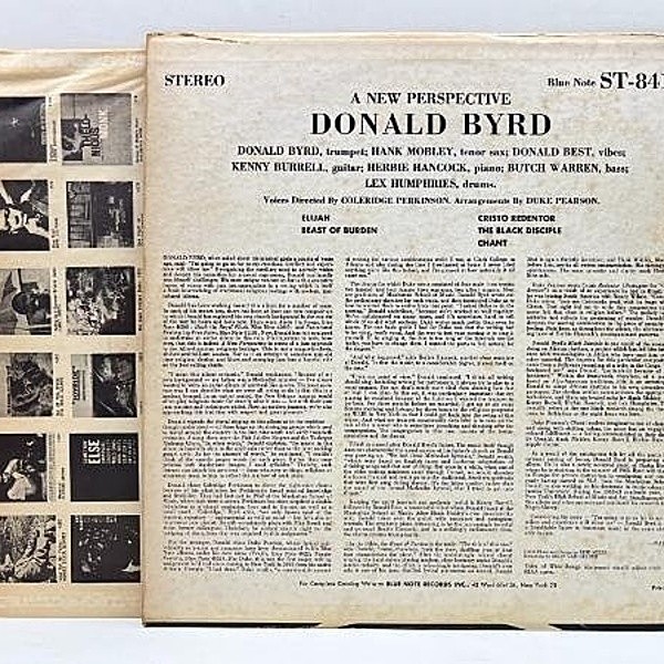 美盤】US Blue Note RVG刻印 Donald Byrd Fuego ドナルド