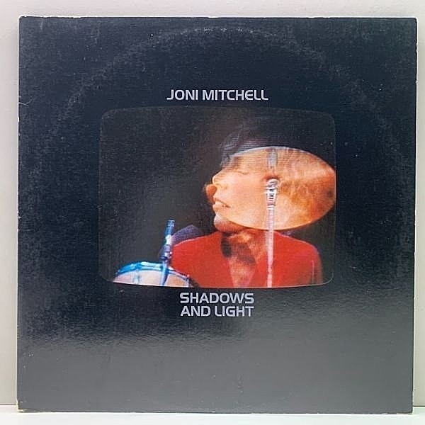 レコードメイン画像：良好!! 2LP 初版 BB規格 USオリジナル JONI MITCHELL Shadows And Light ('80 Asylum) JACO PASTORIUS, PAT METHENY, MICHAEL BRECKER ほか