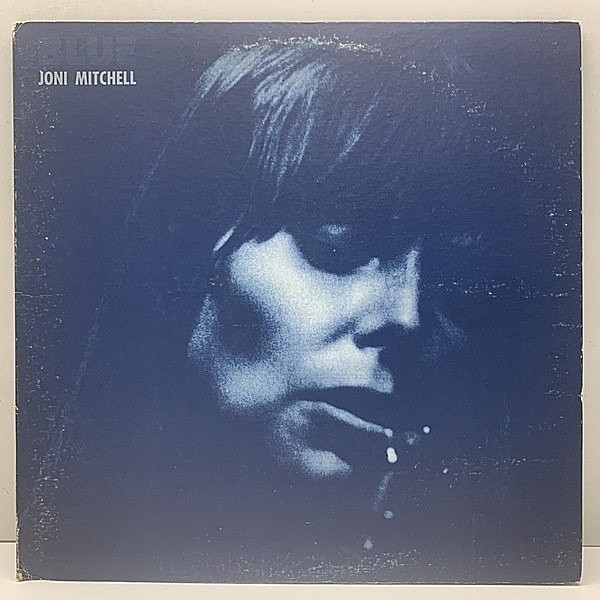 レコードメイン画像：入手難!美盤! BG刻印 初回 W無し USオリジナル JONI MITCHELL Blue ('71 Reprise) 青インナー完品 ジョニ・ミッチェル／ブルー TAS優秀録音