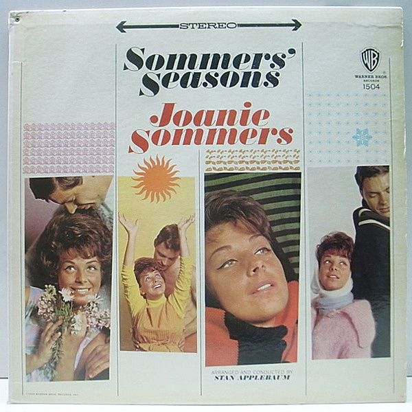 レコードメイン画像：初回 金ラベ オリジナル JOANIE SOMMERS Sommers' Seasons ('63 Warner) セクシーなジャズ路線からキュートなポップスまで流石の内容！