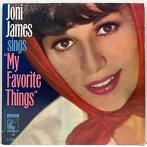 レコード画像：JONI JAMES / Sings My Favorite Things