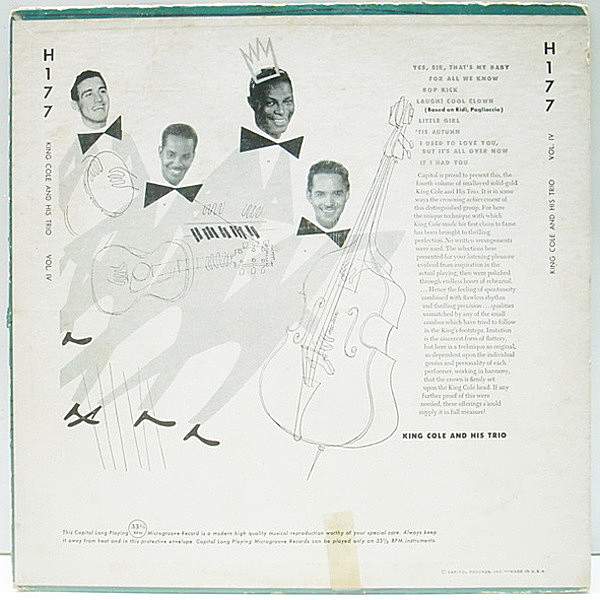 The King Cole Trio – The King Cole Trio – CD (Paper Sleeve