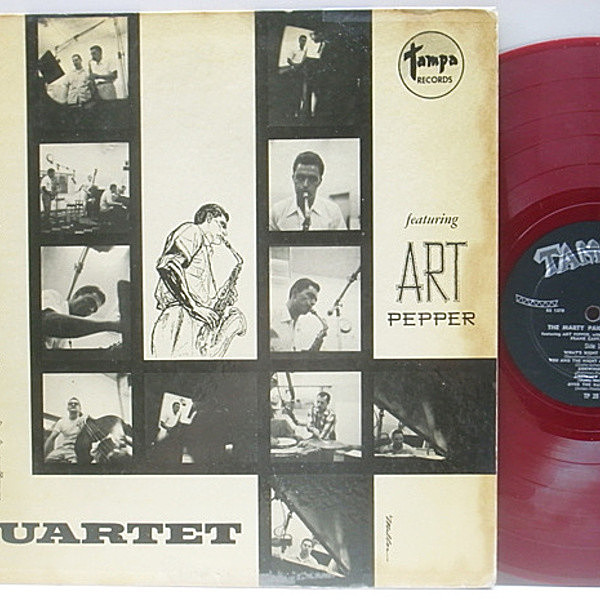 レコードメイン画像：美再生!音抜群! 完全オリジナル 1st (赤盤, FLAT) MARTY PAICH / ART PEPPER Marty Paich Quartet (Tampa) 鬼レア!!