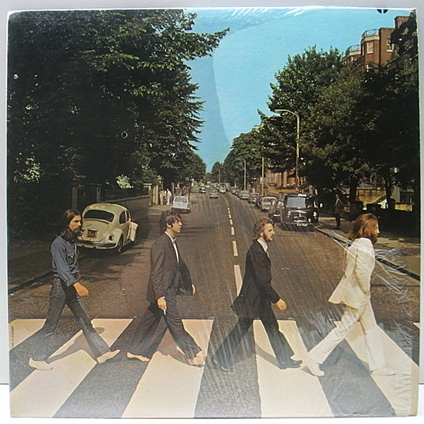 レコードメイン画像：シュリンク付き 美品!! 初回 HER MAJESTY無し THE BEATLES Abbey Road ('69 Capitol) CANADA オリジナル LP